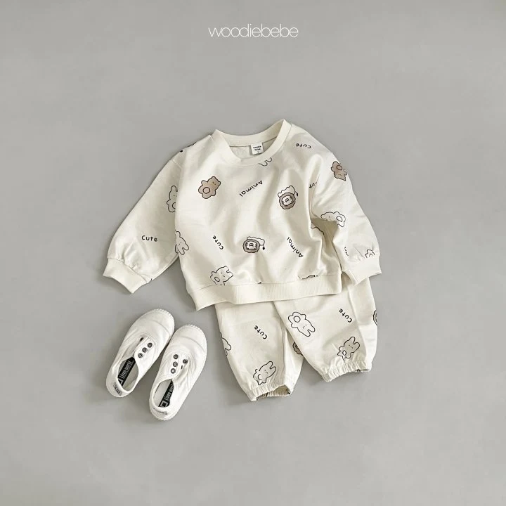 Woodie - Korean Baby Fashion - #babyfever - Mini Top Bottom Set - 8