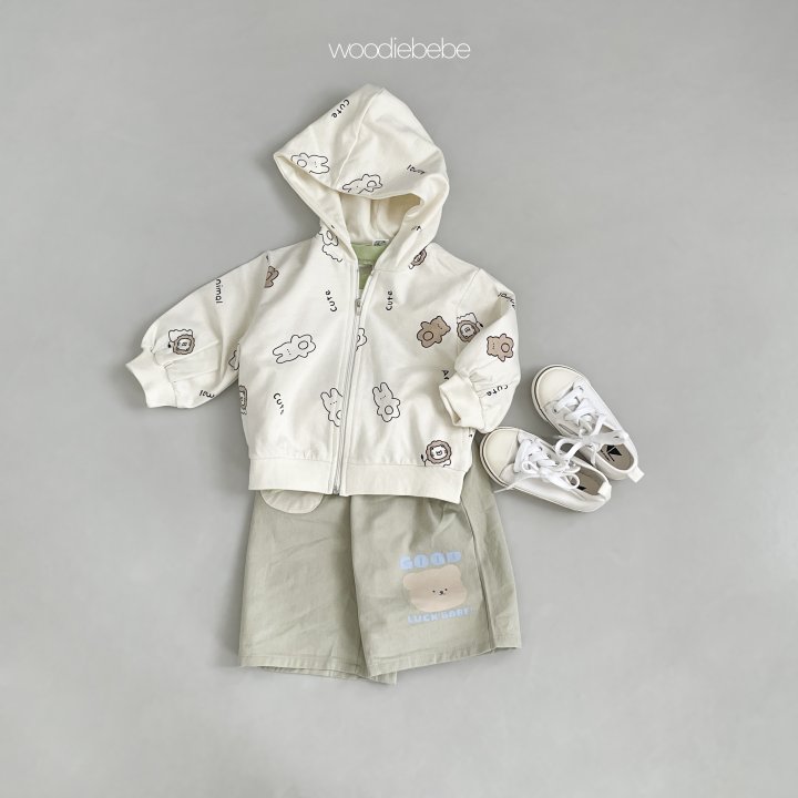 Woodie - Korean Baby Fashion - #babyfever - Mini Hooded Jumper - 6