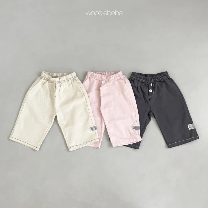 Woodie - Korean Baby Fashion - #babylifestyle - Base Pants - 2