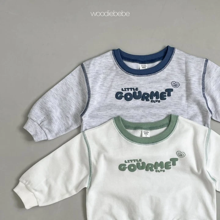 Woodie - Korean Baby Fashion - #babylifestyle - Pretzel Top Bottom Set - 3