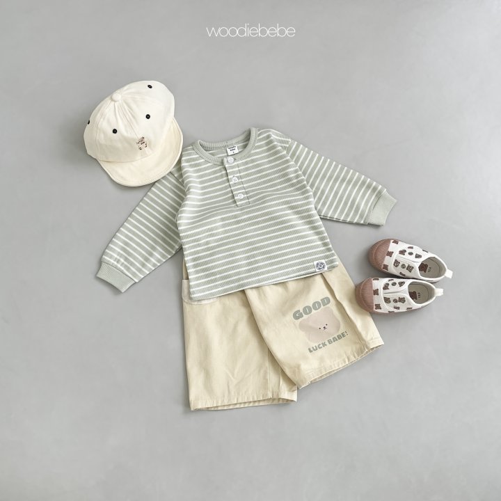 Woodie - Korean Baby Fashion - #babywear - Lucky Bear Pants - 6