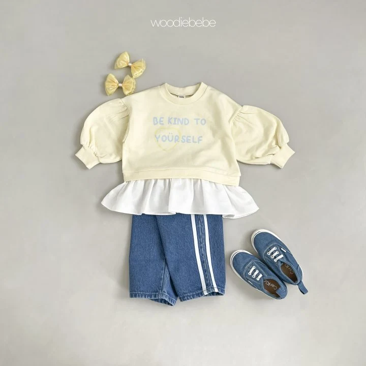 Woodie - Korean Baby Fashion - #onlinebabyshop - Straight Denim Pants - 7