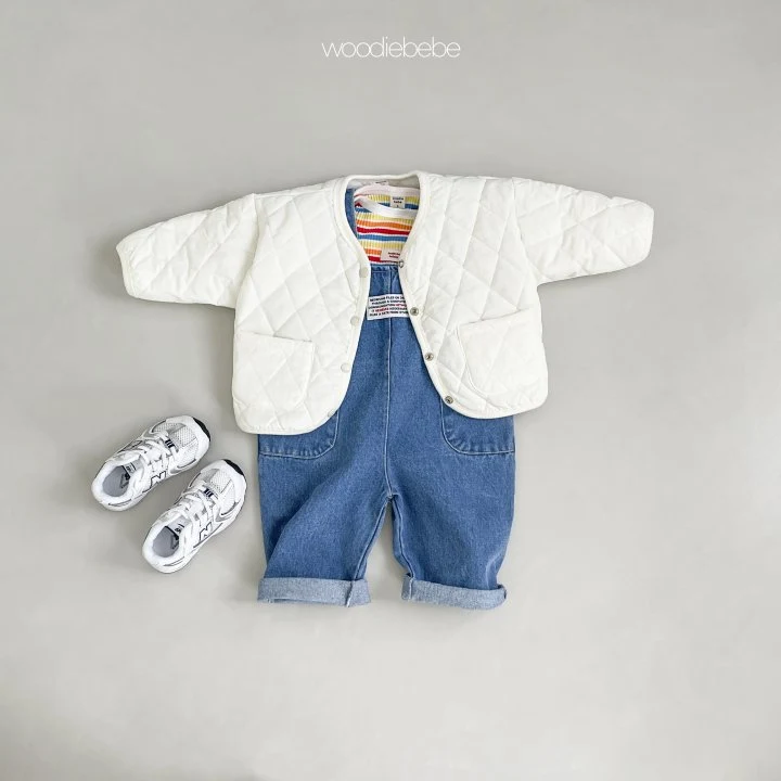 Woodie - Korean Baby Fashion - #smilingbaby - Denim Overalls - 7