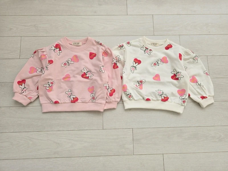 e.ru - Korean Children Fashion - #Kfashion4kids - Heart Rabbit Tee - 12