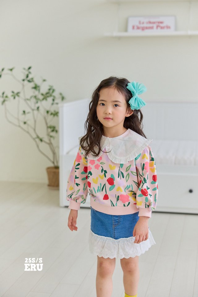 e.ru - Korean Children Fashion - #childofig - Big Collar Tee - 6