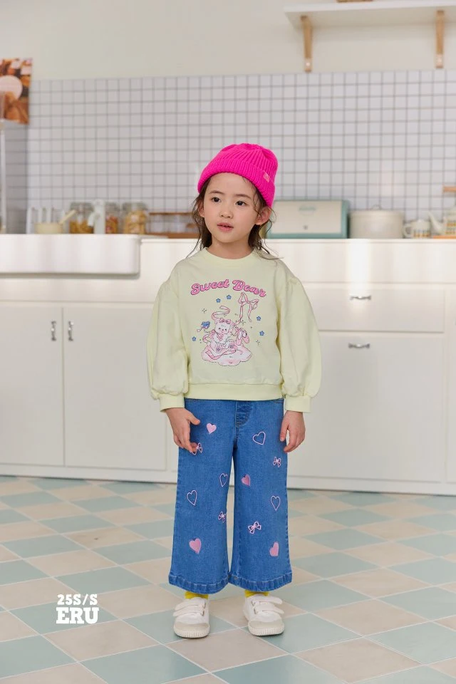 e.ru - Korean Children Fashion - #childofig - Sweet Bear Tee - 3