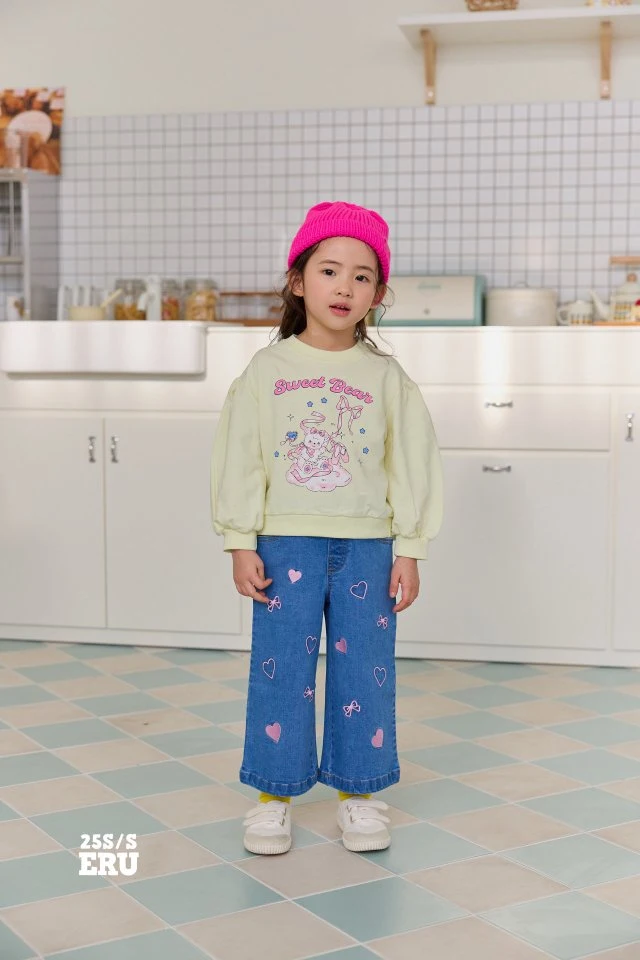 e.ru - Korean Children Fashion - #childofig - Sweet Bear Tee - 4