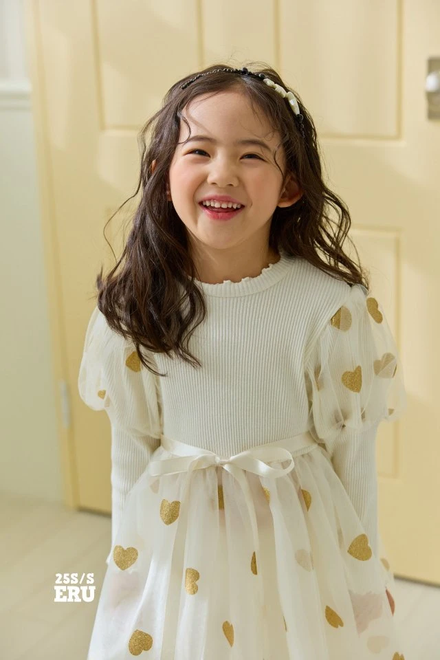 e.ru - Korean Children Fashion - #designkidswear - Heart One-piece - 8