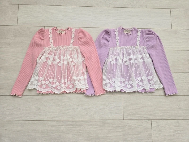 e.ru - Korean Children Fashion - #discoveringself - Lace Tee - 12