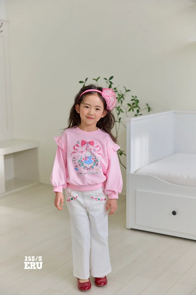 e.ru - Korean Children Fashion - #fashionkids - Ribbon Rabbit Tee - 6