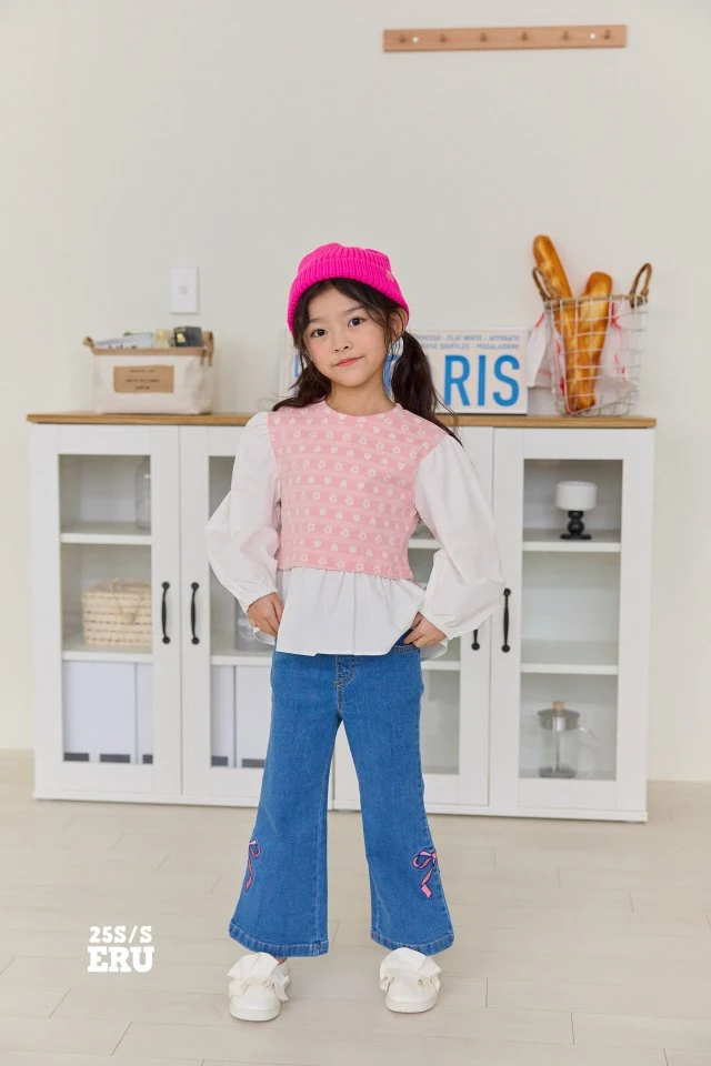 e.ru - Korean Children Fashion - #kidsshorts - Ribbon Pants - 5