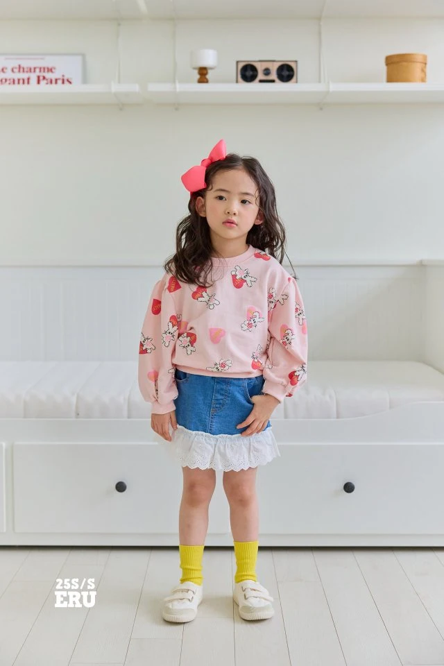 e.ru - Korean Children Fashion - #kidsshorts - Denim Skirt - 3