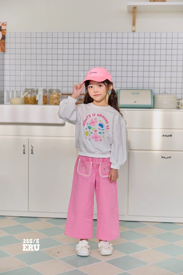 e.ru - Korean Children Fashion - #kidsshorts - Flower Tee - 6