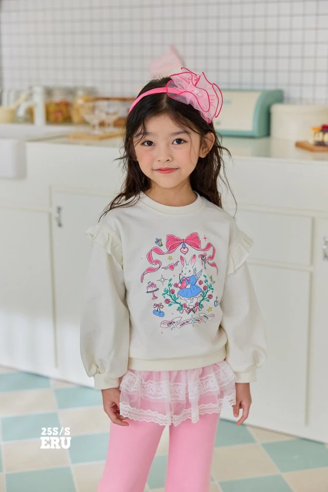 e.ru - Korean Children Fashion - #kidsstore - Ribbon Rabbit Tee - 8