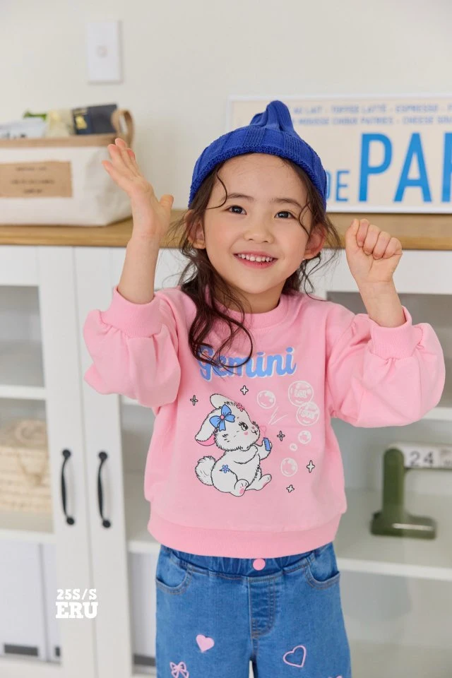 e.ru - Korean Children Fashion - #kidsstore - Bubble Rabbit Tee - 6