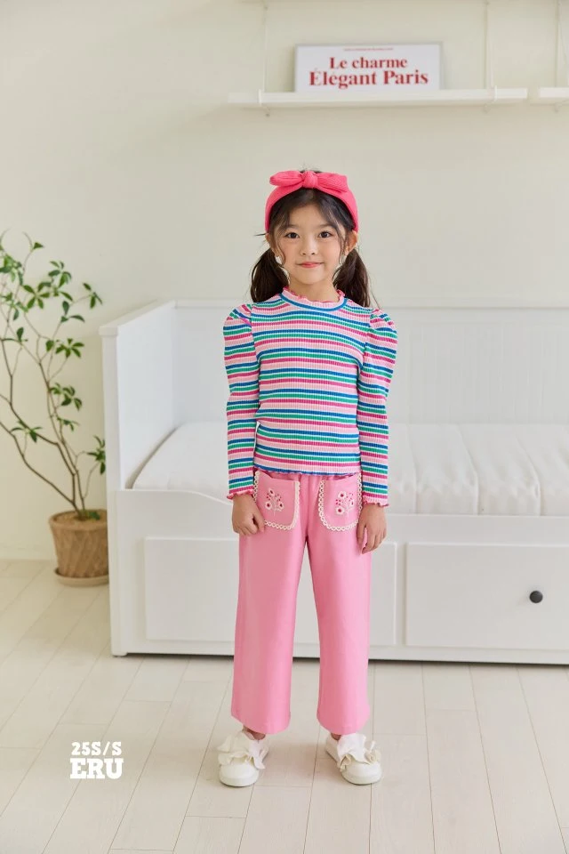 e.ru - Korean Children Fashion - #kidzfashiontrend - Mello Wide Pants - 10