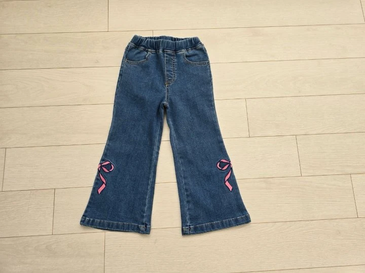 e.ru - Korean Children Fashion - #littlefashionista - Ribbon Pants - 9