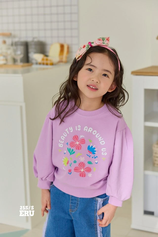 e.ru - Korean Children Fashion - #littlefashionista - Flower Tee - 10