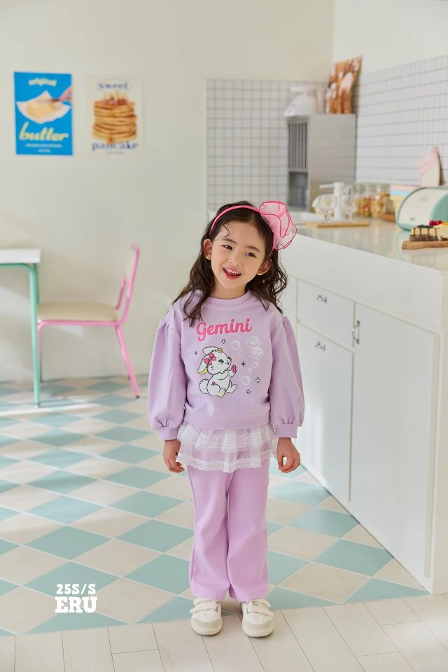 e.ru - Korean Children Fashion - #littlefashionista - Bubble Rabbit Tee - 9