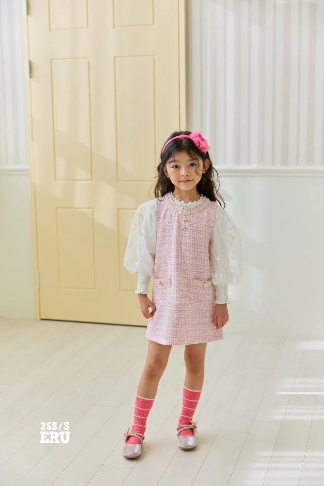 e.ru - Korean Children Fashion - #littlefashionista - Lovely Jumper Skirt - 2