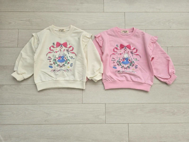 e.ru - Korean Children Fashion - #magicofchildhood - Ribbon Rabbit Tee - 12