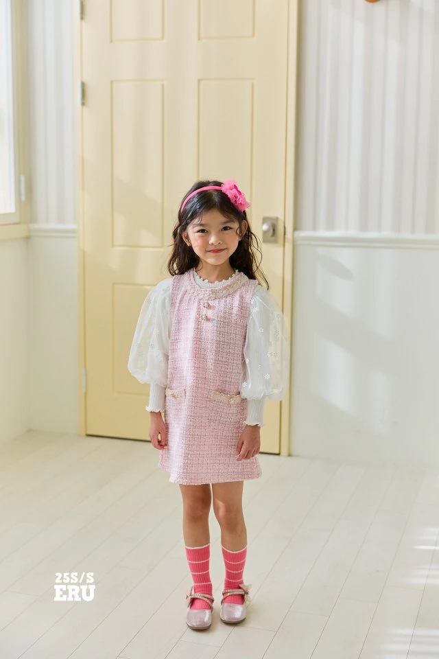 e.ru - Korean Children Fashion - #magicofchildhood - Lovely Jumper Skirt - 3