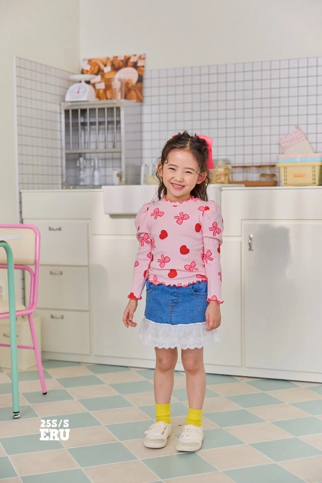 e.ru - Korean Children Fashion - #prettylittlegirls - Denim Skirt - 10