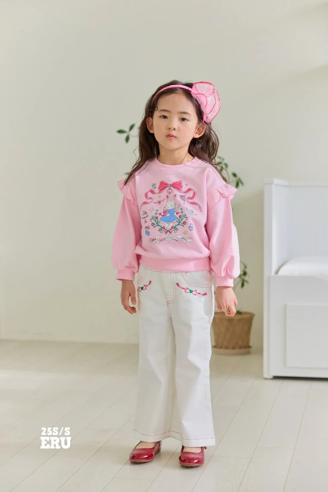 e.ru - Korean Children Fashion - #stylishchildhood - Ribbon Rabbit Tee