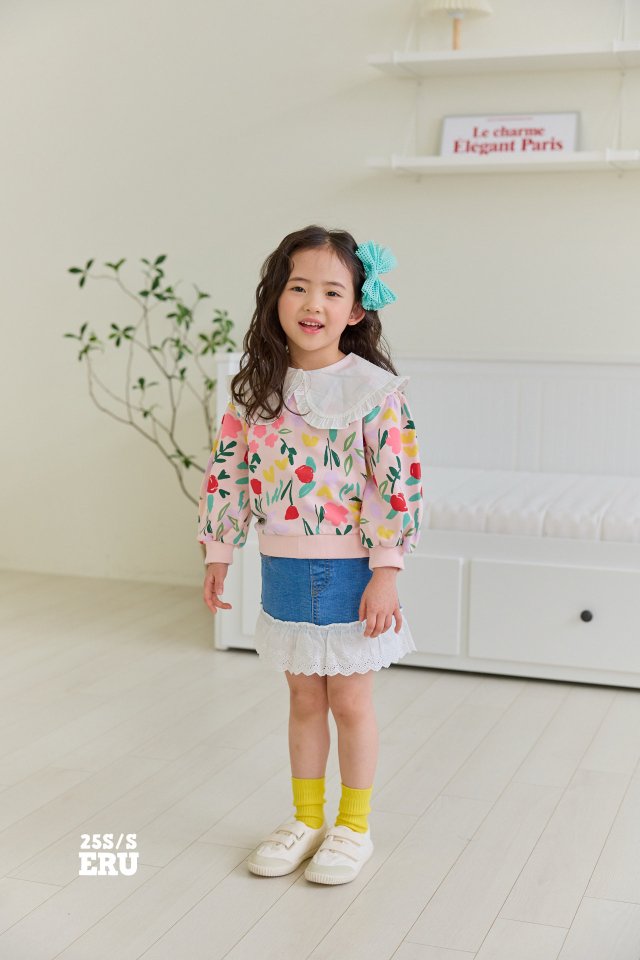 e.ru - Korean Children Fashion - #todddlerfashion - Big Collar Tee - 3