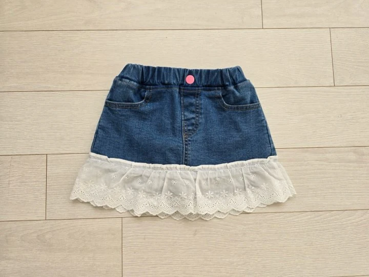 e.ru - Korean Children Fashion - #toddlerclothing - Denim Skirt - 12