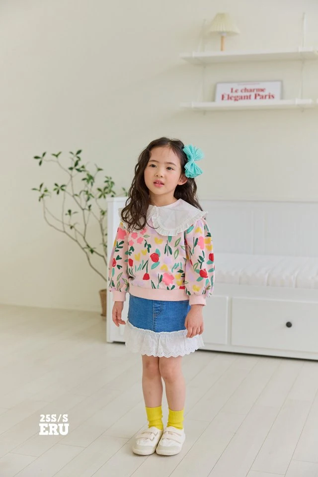 e.ru - Korean Children Fashion - #todddlerfashion - Big Collar Tee - 4