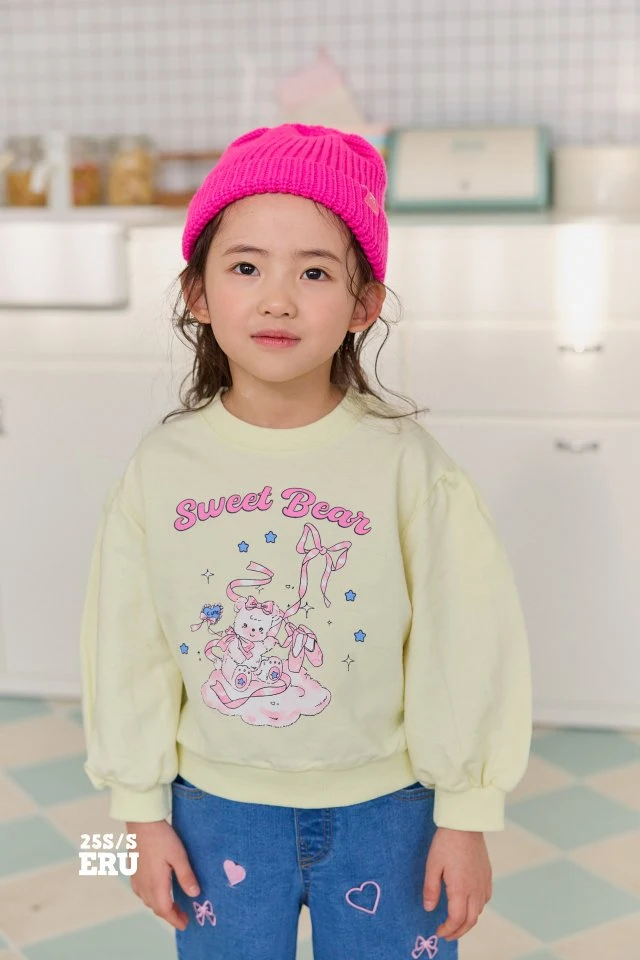 e.ru - Korean Children Fashion - #toddlerclothing - Sweet Bear Tee